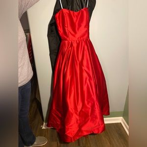 Red prom dress